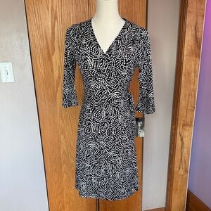 NWT Faux Wrap dress from Too Chic. Size 14